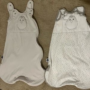 2 nested bean sleep sacks